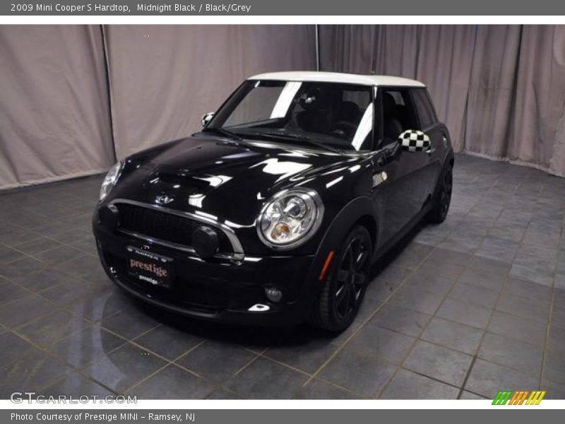 Midnight Black / Black/Grey 2009 Mini Cooper S Hardtop