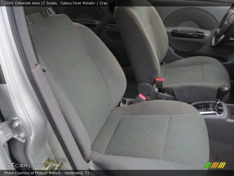 Galaxy Silver Metallic / Gray 2005 Chevrolet Aveo LT Sedan