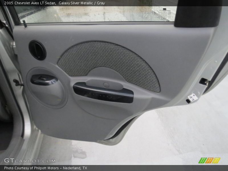 Galaxy Silver Metallic / Gray 2005 Chevrolet Aveo LT Sedan