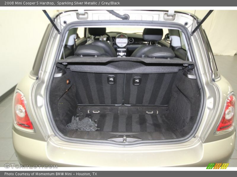 Sparkling Silver Metallic / Grey/Black 2008 Mini Cooper S Hardtop
