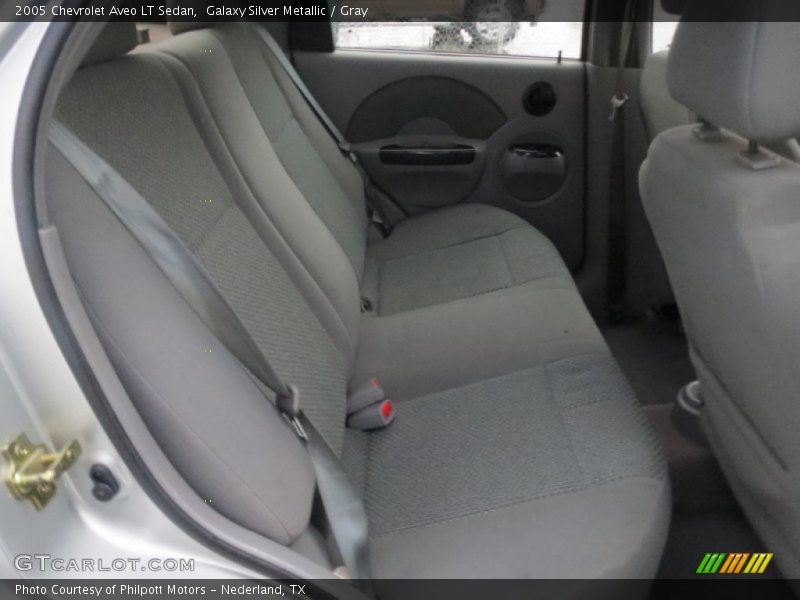 Galaxy Silver Metallic / Gray 2005 Chevrolet Aveo LT Sedan