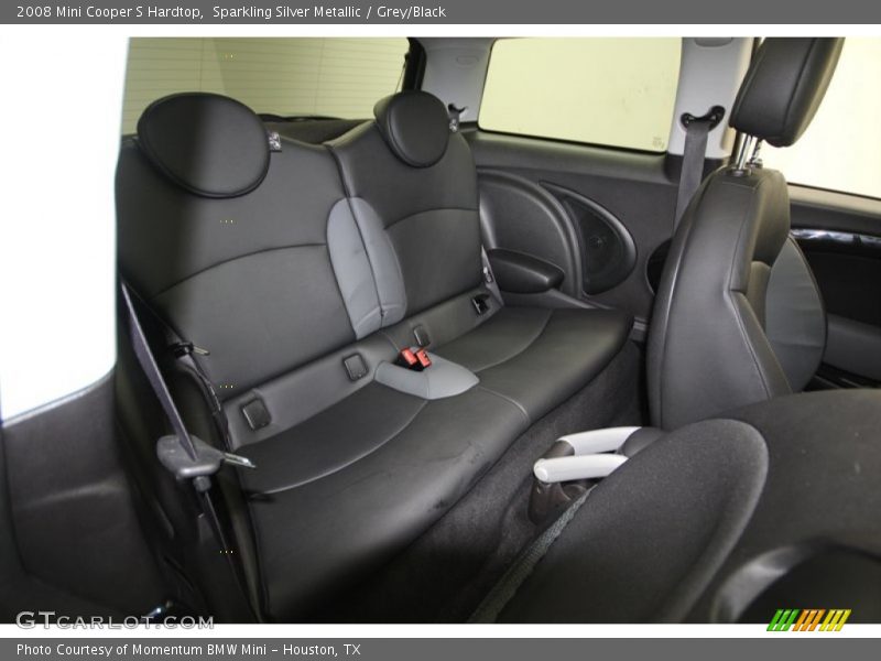 Sparkling Silver Metallic / Grey/Black 2008 Mini Cooper S Hardtop