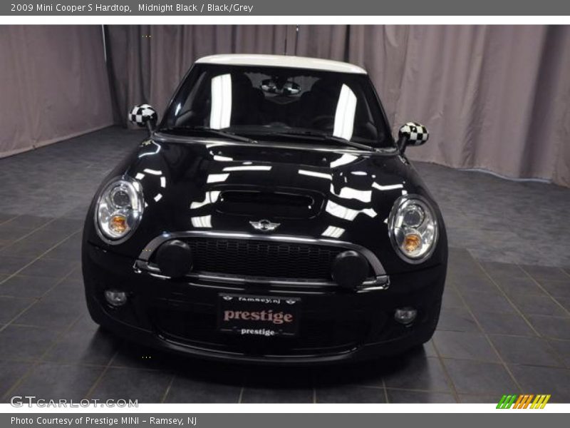 Midnight Black / Black/Grey 2009 Mini Cooper S Hardtop