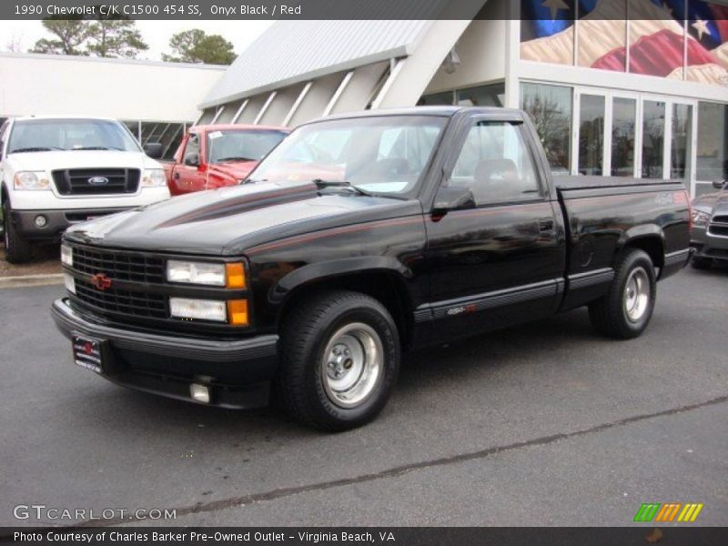 Front 3/4 View of 1990 C/K C1500 454 SS
