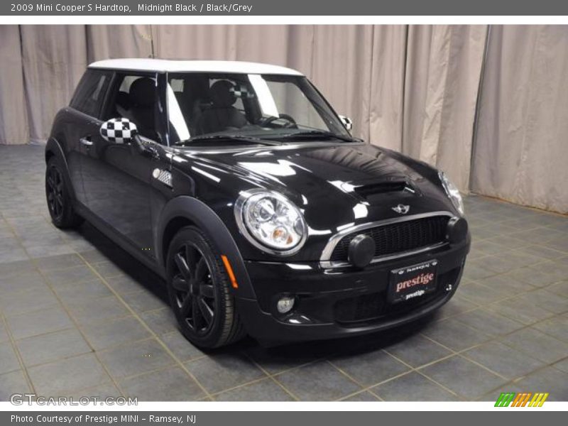 Midnight Black / Black/Grey 2009 Mini Cooper S Hardtop