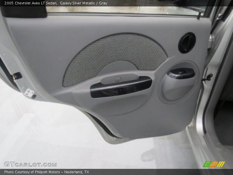 Galaxy Silver Metallic / Gray 2005 Chevrolet Aveo LT Sedan