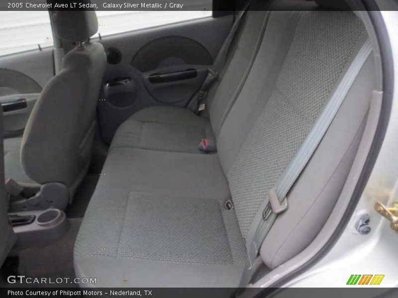 Galaxy Silver Metallic / Gray 2005 Chevrolet Aveo LT Sedan