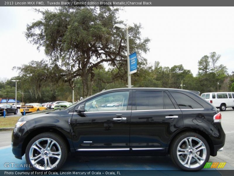 Tuxedo Black / Limited Edition Bronze Metallic/Charcoal Black 2013 Lincoln MKX FWD