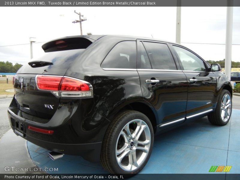 Tuxedo Black / Limited Edition Bronze Metallic/Charcoal Black 2013 Lincoln MKX FWD
