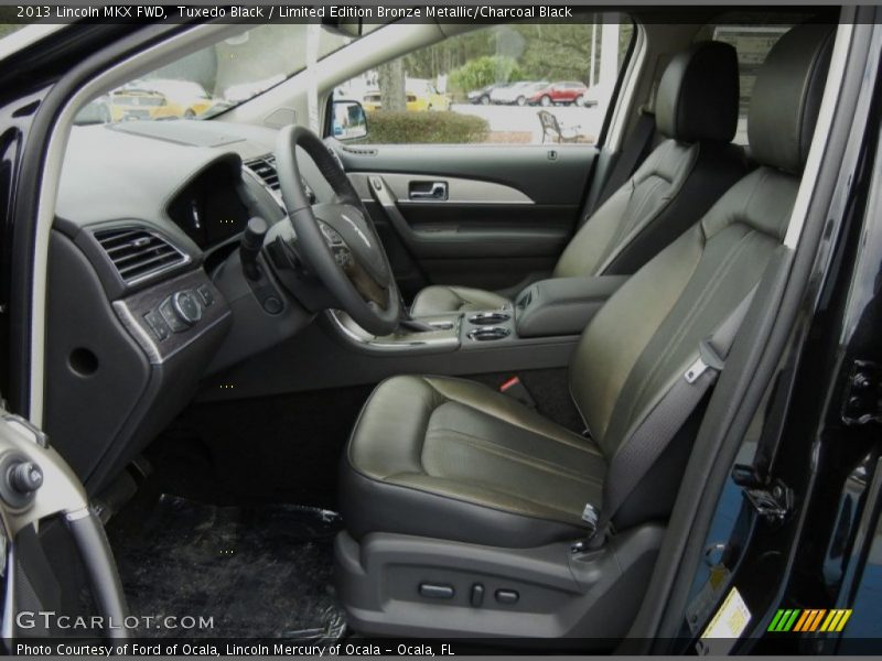 Tuxedo Black / Limited Edition Bronze Metallic/Charcoal Black 2013 Lincoln MKX FWD