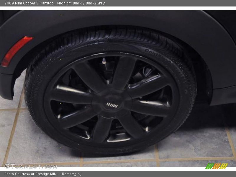 Midnight Black / Black/Grey 2009 Mini Cooper S Hardtop