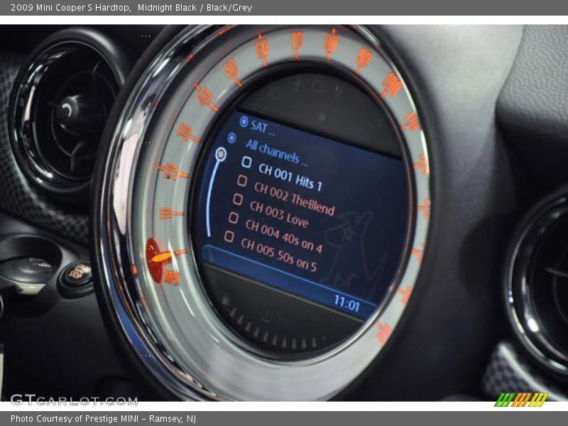 Midnight Black / Black/Grey 2009 Mini Cooper S Hardtop