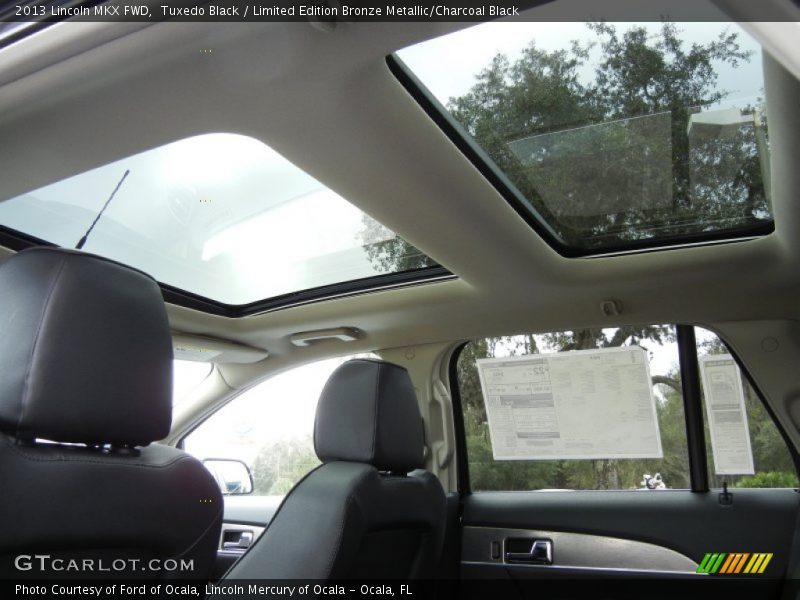 Tuxedo Black / Limited Edition Bronze Metallic/Charcoal Black 2013 Lincoln MKX FWD