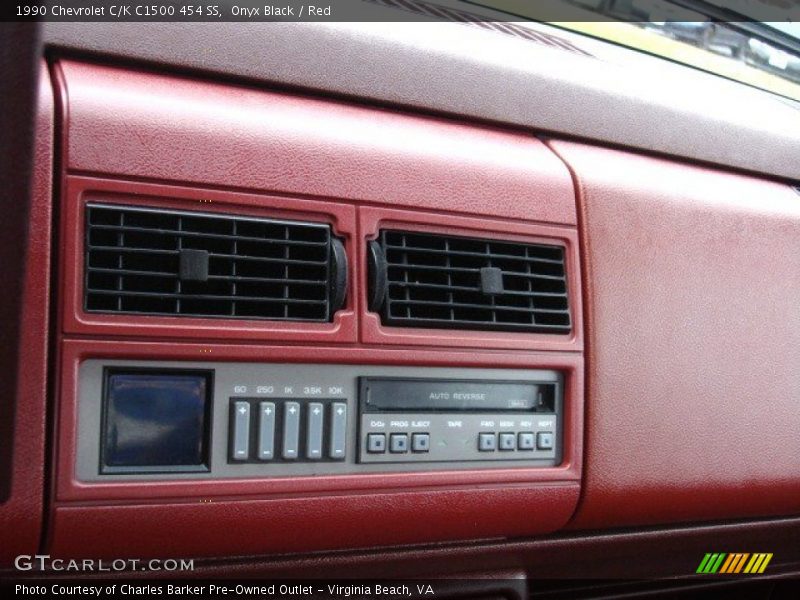 Controls of 1990 C/K C1500 454 SS