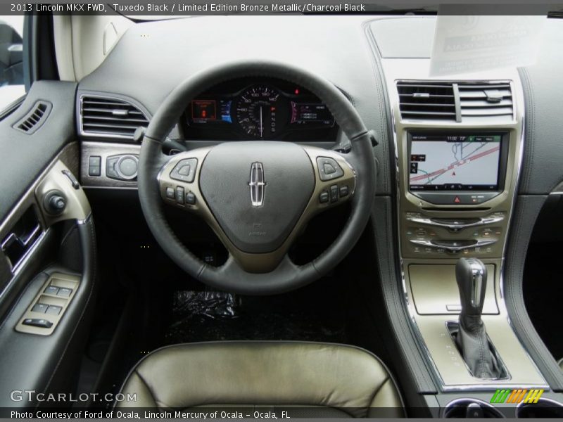Tuxedo Black / Limited Edition Bronze Metallic/Charcoal Black 2013 Lincoln MKX FWD