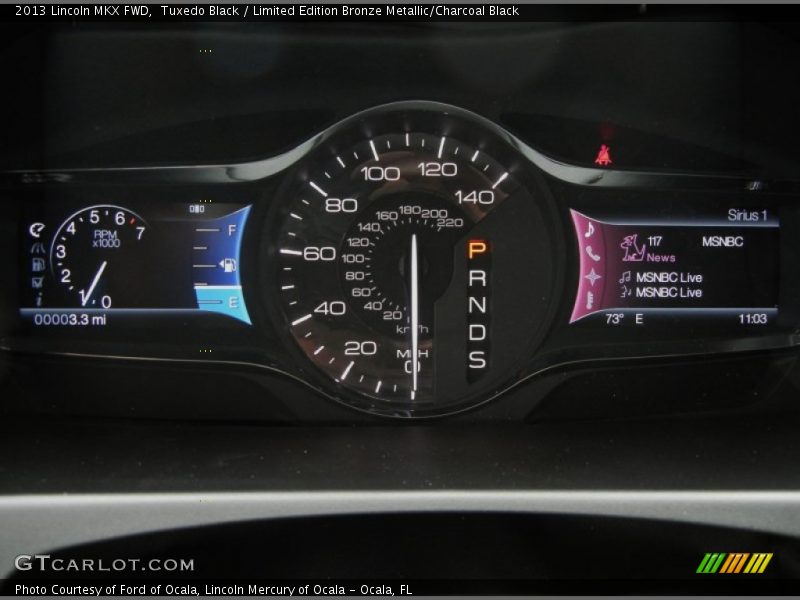 Tuxedo Black / Limited Edition Bronze Metallic/Charcoal Black 2013 Lincoln MKX FWD