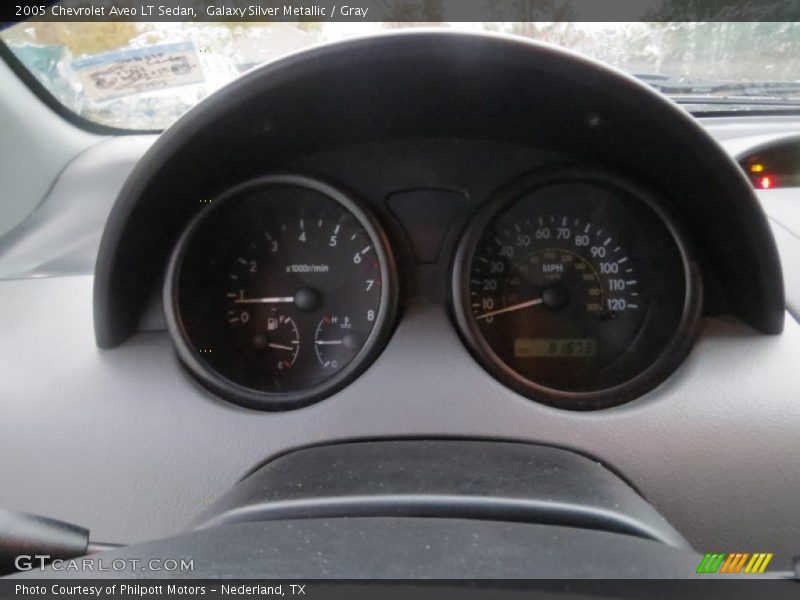 Galaxy Silver Metallic / Gray 2005 Chevrolet Aveo LT Sedan