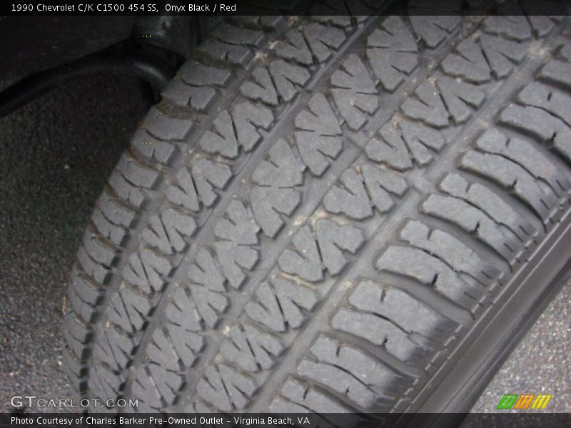Onyx Black / Red 1990 Chevrolet C/K C1500 454 SS