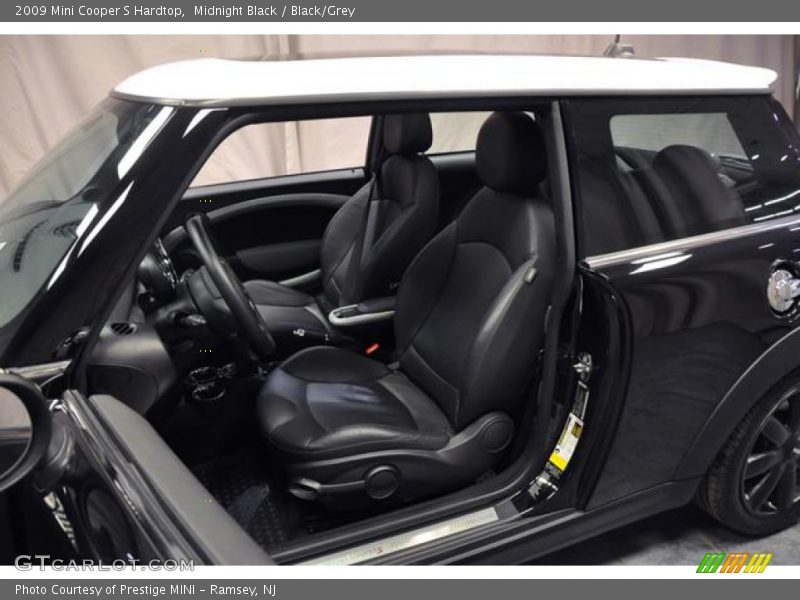 Midnight Black / Black/Grey 2009 Mini Cooper S Hardtop