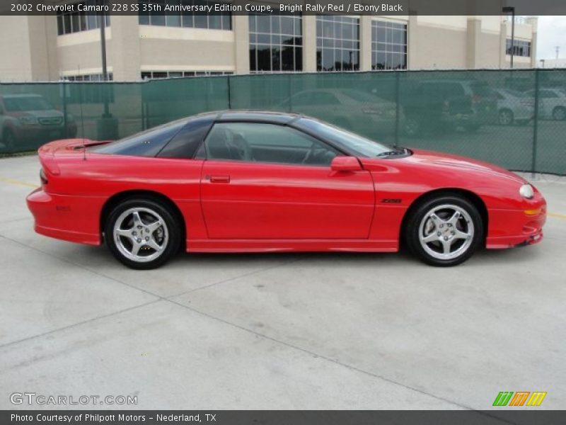  2002 Camaro Z28 SS 35th Anniversary Edition Coupe Bright Rally Red