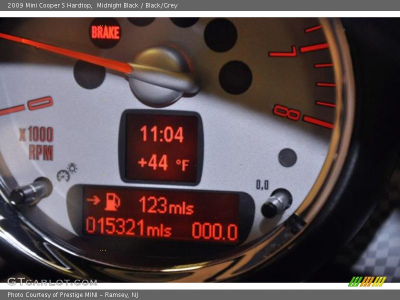 Midnight Black / Black/Grey 2009 Mini Cooper S Hardtop
