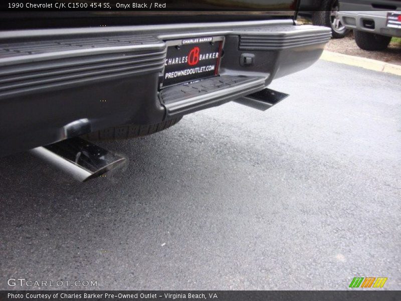 Onyx Black / Red 1990 Chevrolet C/K C1500 454 SS