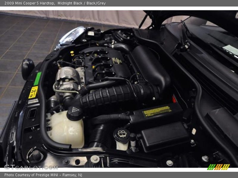 Midnight Black / Black/Grey 2009 Mini Cooper S Hardtop