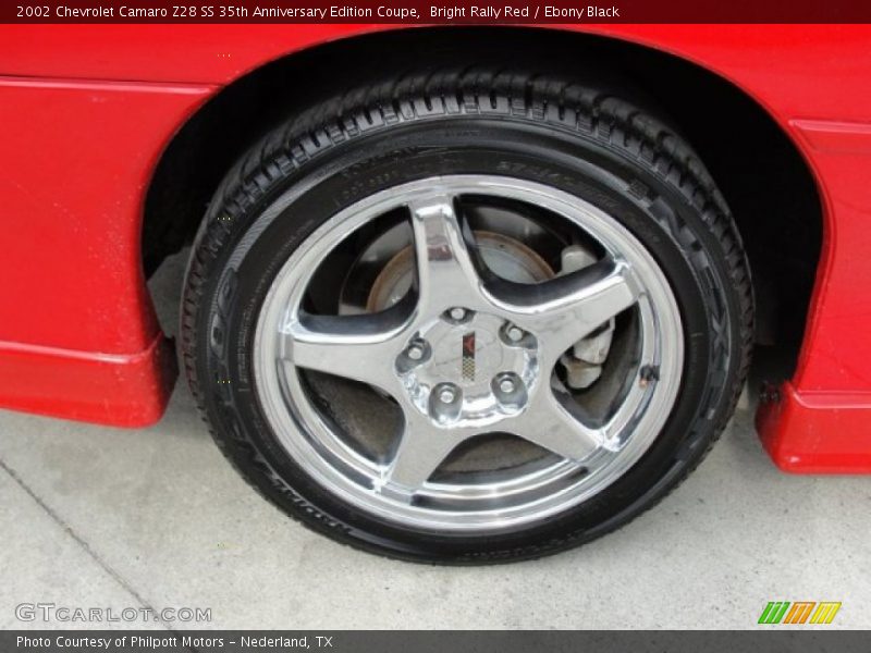  2002 Camaro Z28 SS 35th Anniversary Edition Coupe Wheel