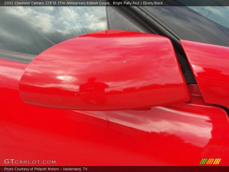 Bright Rally Red / Ebony Black 2002 Chevrolet Camaro Z28 SS 35th Anniversary Edition Coupe