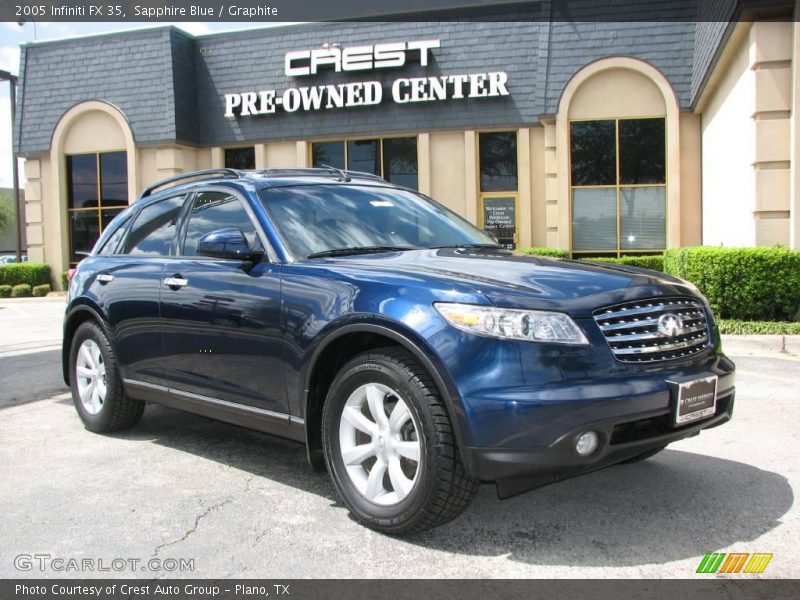 Sapphire Blue / Graphite 2005 Infiniti FX 35