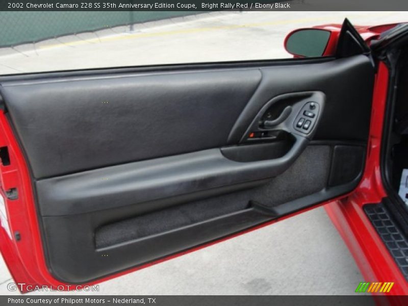 Door Panel of 2002 Camaro Z28 SS 35th Anniversary Edition Coupe