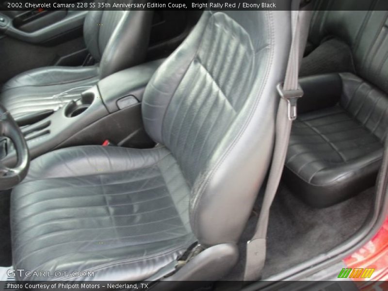 Bright Rally Red / Ebony Black 2002 Chevrolet Camaro Z28 SS 35th Anniversary Edition Coupe