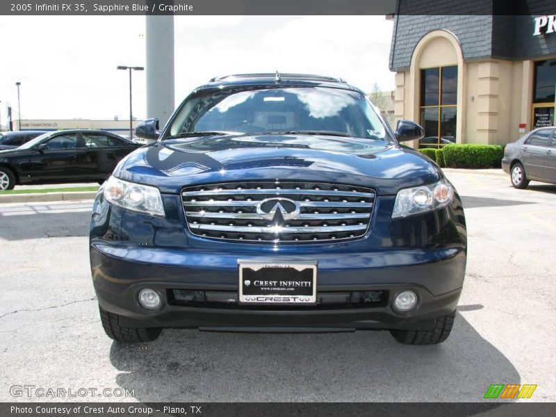 Sapphire Blue / Graphite 2005 Infiniti FX 35