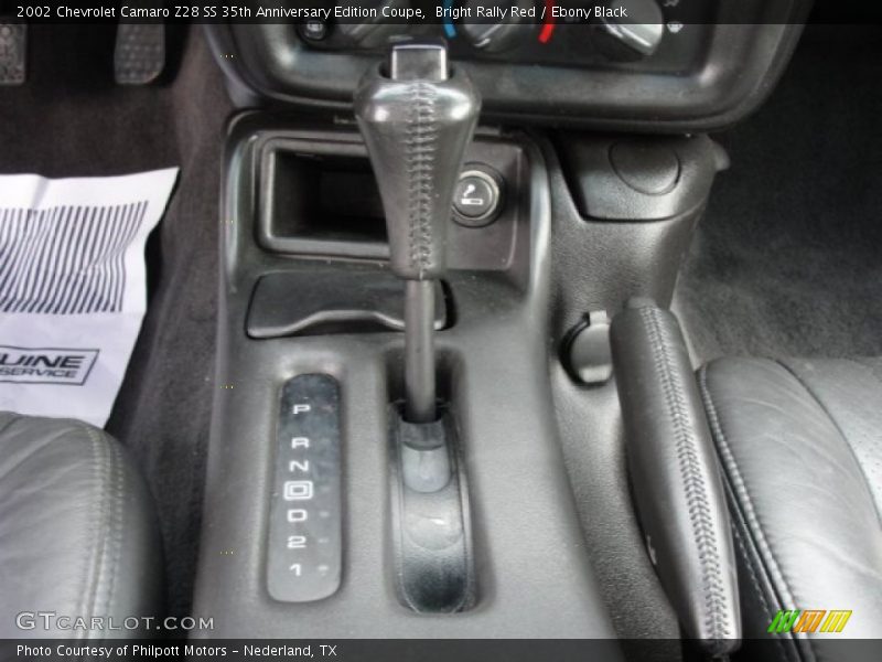  2002 Camaro Z28 SS 35th Anniversary Edition Coupe 4 Speed Automatic Shifter