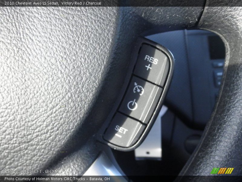 Victory Red / Charcoal 2010 Chevrolet Aveo LS Sedan