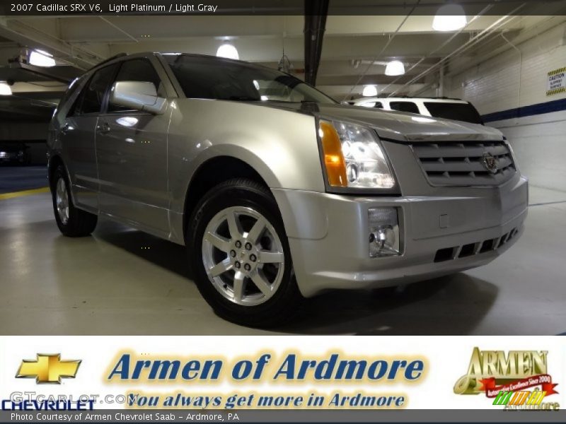 Light Platinum / Light Gray 2007 Cadillac SRX V6