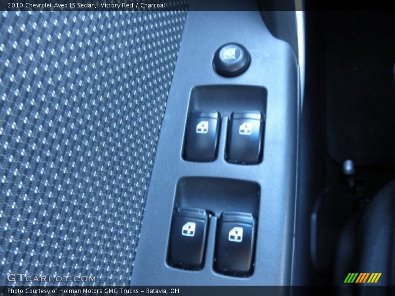 Victory Red / Charcoal 2010 Chevrolet Aveo LS Sedan