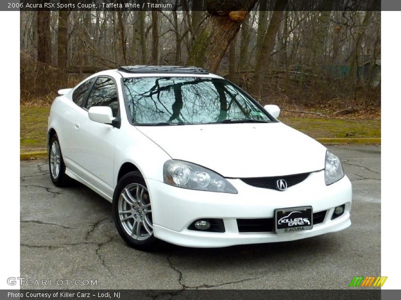 Taffeta White / Titanium 2006 Acura RSX Sports Coupe