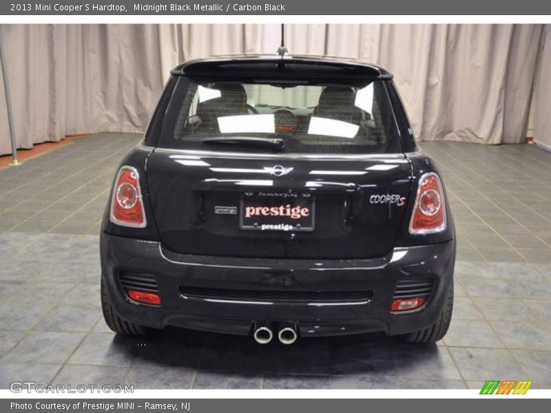 Midnight Black Metallic / Carbon Black 2013 Mini Cooper S Hardtop