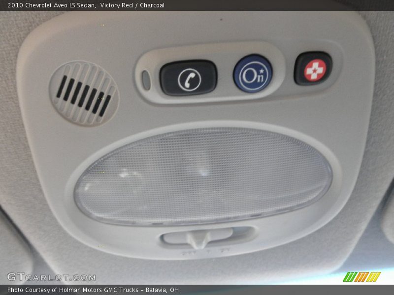 Victory Red / Charcoal 2010 Chevrolet Aveo LS Sedan