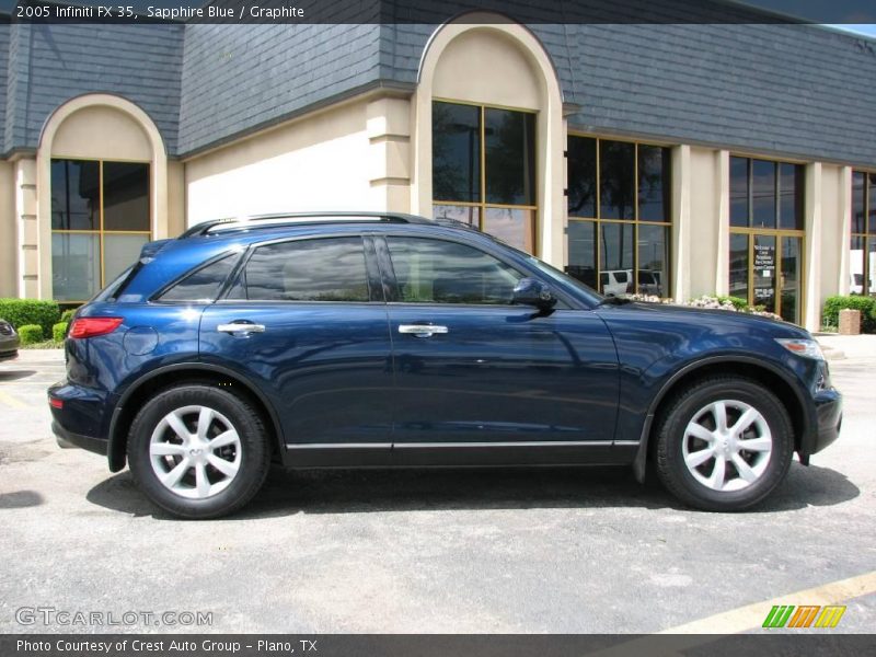 Sapphire Blue / Graphite 2005 Infiniti FX 35