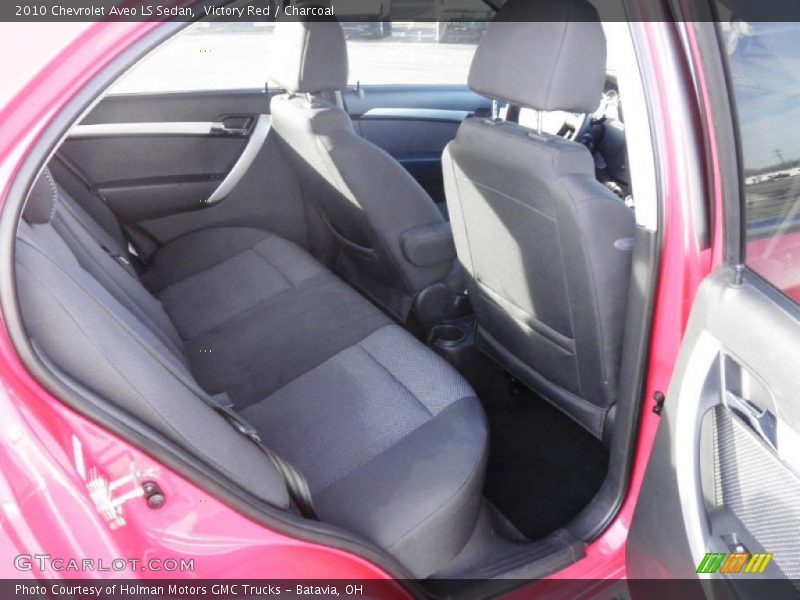 Victory Red / Charcoal 2010 Chevrolet Aveo LS Sedan