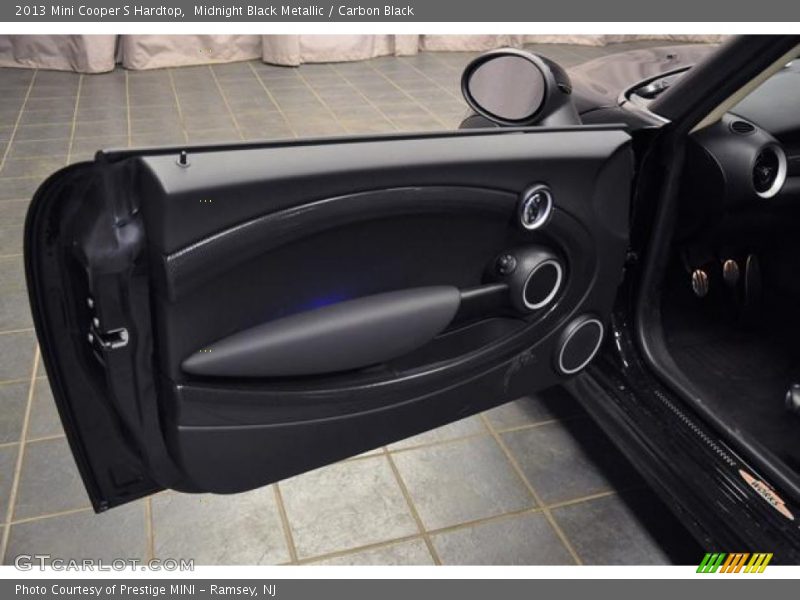 Midnight Black Metallic / Carbon Black 2013 Mini Cooper S Hardtop