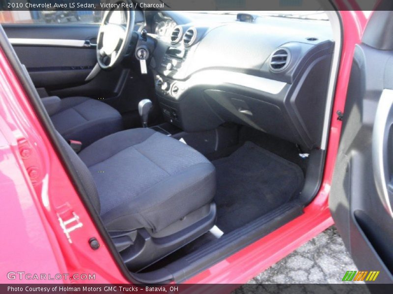 Victory Red / Charcoal 2010 Chevrolet Aveo LS Sedan
