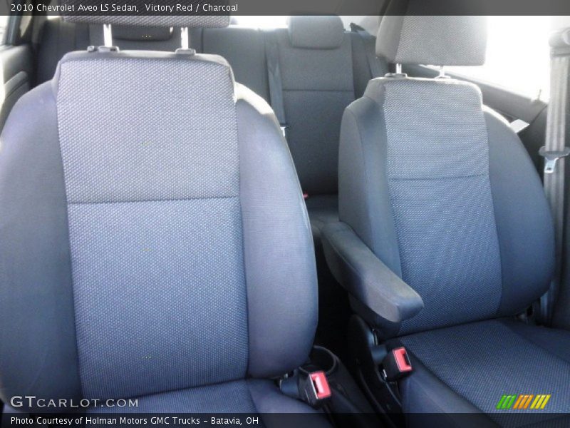 Victory Red / Charcoal 2010 Chevrolet Aveo LS Sedan