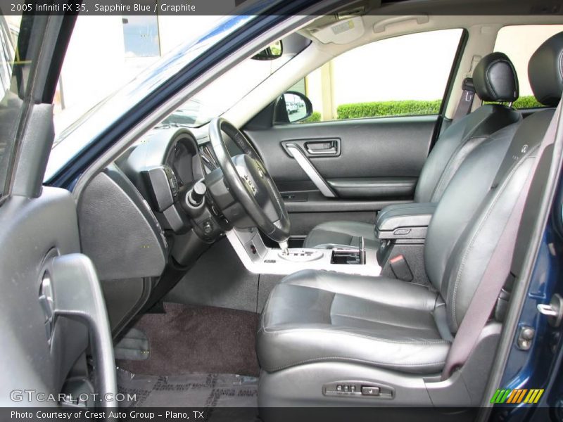 Sapphire Blue / Graphite 2005 Infiniti FX 35