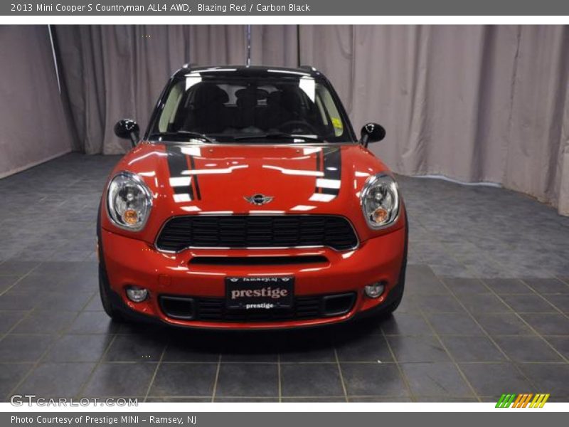 Blazing Red / Carbon Black 2013 Mini Cooper S Countryman ALL4 AWD