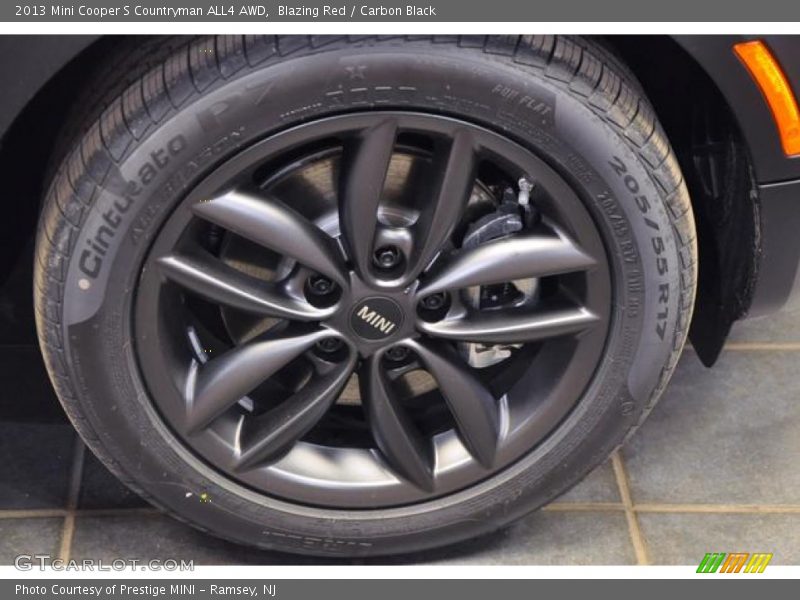 Blazing Red / Carbon Black 2013 Mini Cooper S Countryman ALL4 AWD