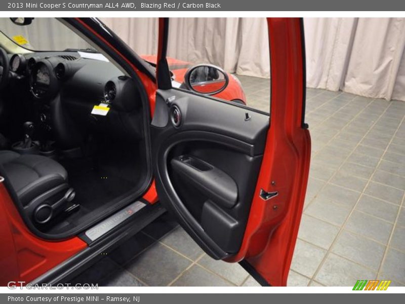 Blazing Red / Carbon Black 2013 Mini Cooper S Countryman ALL4 AWD