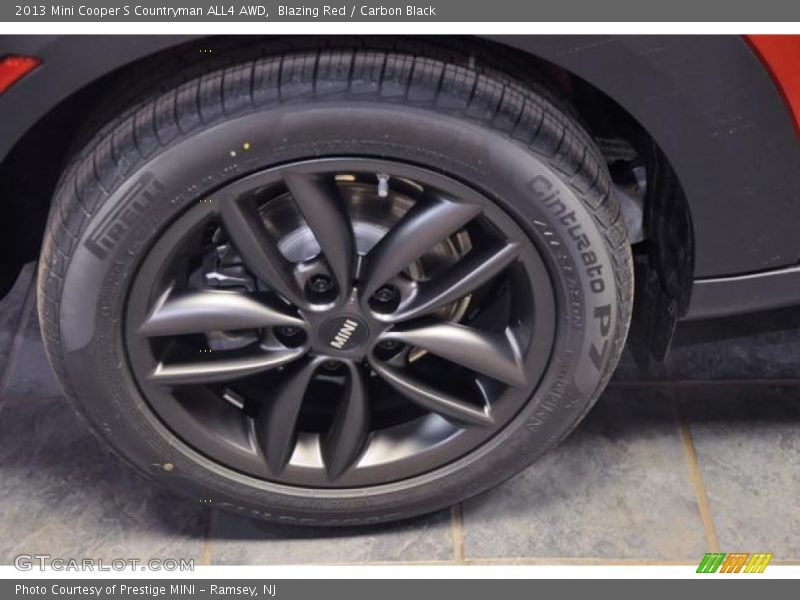Blazing Red / Carbon Black 2013 Mini Cooper S Countryman ALL4 AWD